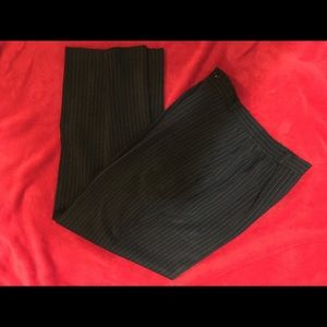 Black Pin Striped Pant Suit